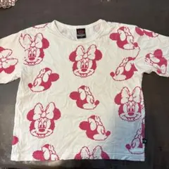 BABYDOLL ミニーマウス 総柄 Tシャツ 130cmのサムネイル