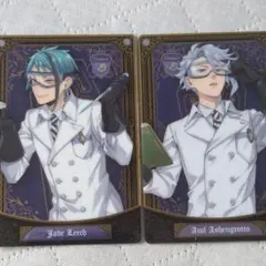 ツイステウエハース　実験着　ジェイド&アズール