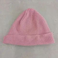 ピンク ニット帽 57〜59cm