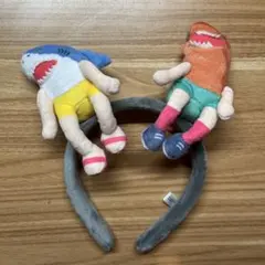 【限定品】USJ ジョーズ×ジェラシックパーク カチューシャ