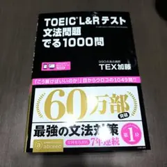 （新品未使用に近い）TOEIC L&Rテスト 完全攻略 でる1000題