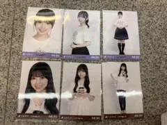 乃木坂46 長嶋凛桜 生写真 14thBD ライブT 白シャツスキニーデニム