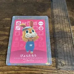 どうぶつの森 ぴょんたろう amiiboカード 316