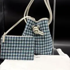 希少限定品 VASIC × Harris Tweed Bond Mini 巾着