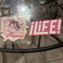 iLiFE! 真守みゅう　ステッカー2点セット