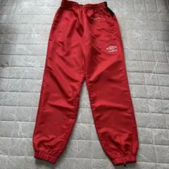 Umbro ピステパンツ レッド ⚠️ネーム入りM.Kushimaoto