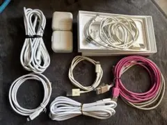 iPhone13 箱　付属品　ライトニング　ケーブル　　8本　コネクタ　充電器