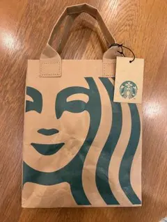 新品　スターバックス クラフトペーパーショッパー S エコバッグ　完売　人気