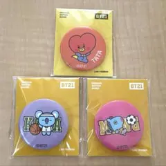 BT21 缶バッジ