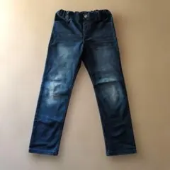 ストレッチデニムロングパンツ　ライトオン　ＭPS 140 男女兼用