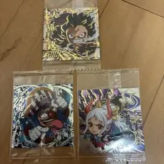 ワンピース　ウエハースシール　3枚セット