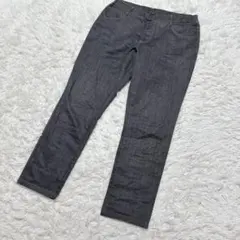 【c6333】カジュアルパンツ ダークグレー　大きいサイズ
