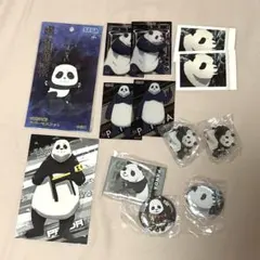呪術廻戦 パンダ まとめ売り 缶バッジ ポストカード カード キーホルダー
