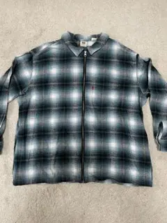 Levi's オンブレチェック　ネルシャツ　ジップのサムネイル
