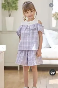 エニィファム☆キュロットスカート チェック柄