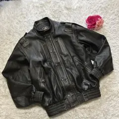 美品□Schott フライトジャケット G-1 本革 ブラック USA製 42 - メルカリ