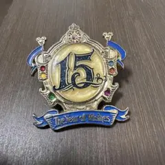 ディズニーシー　15周年　クリスタルウィッシュ　ピン　パーク　ピンバッジ