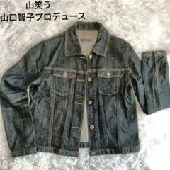 美品 山笑う デニム Gジャン ジャケット 山口智子