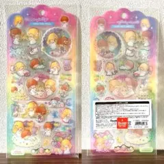 キキララ　リトルツインスターズ　ドロップジェリーシール　1枚