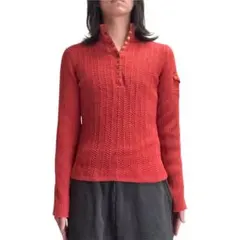 90s archive DKNY JEANS henley neck teeのサムネイル