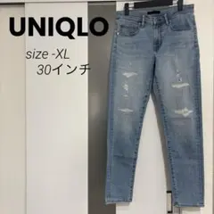UNIQLO JEANS スキニーデニム ウルトラストレッチ XL 30インチ
