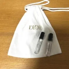 Dior 香水 2本セット 巾着付き　ローズスター　ラッキー　1.5ml