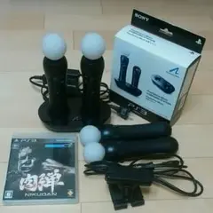 PS3 Move 豪華セット（コントローラー4本など）