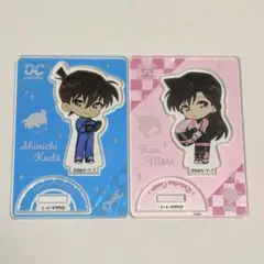 名探偵コナン バイクレーシングアクリルスタンド 新一＆蘭