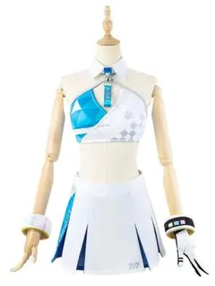 未使用 ブルーアーカイブ チアガール コスプレ衣装 猫塚ヒビキ ブルアカ