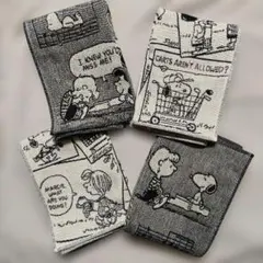 かきもち様 新品 SNOOPY スヌーピー ガーゼハンカチ モノトーン