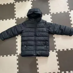 Columbia 黒 中綿コート フード付き　130