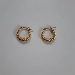 新品未使用】高品質⭐️フープピアス ピンクゴールド仕上げ 即日匿名 