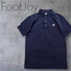 FootJoy フットジョイゴルフ ポロシャツ半袖ネイビーメンズMのサムネイル