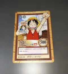 カードダス ワンピース ルフィ 美品 - メルカリ