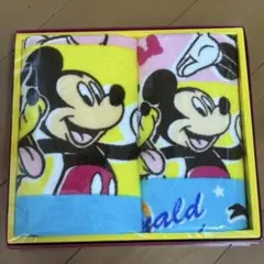 新品未使用 第一生命 ディズニー　ミッキー　タオル2枚セット 非売品
