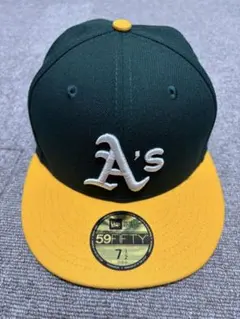 NEW ERA 59FIFTY アスレチックス キャップ 7 1/2