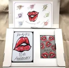 10周年 記念 トランプ 缶 サイン メッセージ キスマイ Kis-My-Ft2