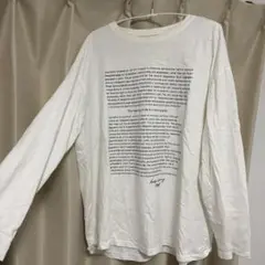 SHEIN ロンT 英語プリント