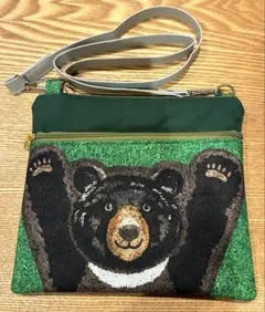 サコッシュ　ハンドメイド　くま　ひつじ　動物