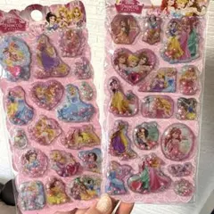 ディズニープリンセス シール 2シートセット