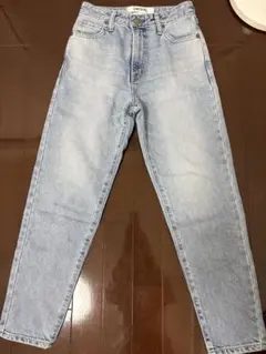 SOMETHING ストレートデニム ライトブルー