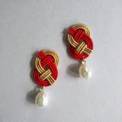 No.732 水引ピアス・イヤリング