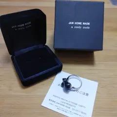 貴重レア　美品　ジャムホームメイドjam home made 3ストーンリング