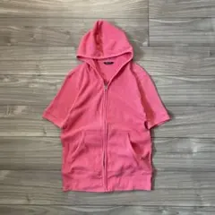 【レア】00s OLD UNIQLO thermal zip hoodie 短丈のサムネイル