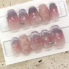 ちゅるんチーク299【現品販売】ネイルチップ