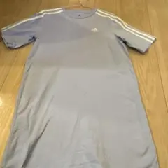 adidas ライトブルー Tシャツ S