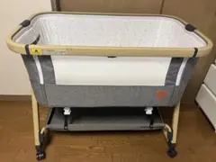 HZDMJ ベビーベッド 添い寝 キャスター付きのサムネイル
