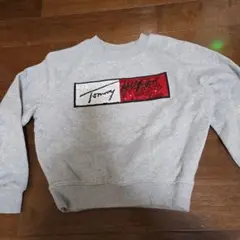 TOMMY HILFIGER　140サイズ　トレーナー　グレー　男女兼用