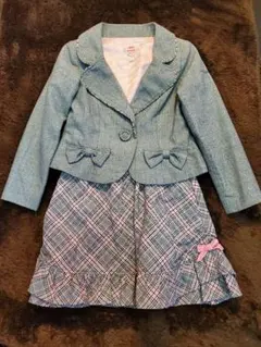 メゾピアノ ジャケットとスカートセット 120