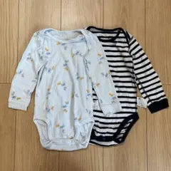 ユニクロ　長袖ロンパース　90cm 2枚セット